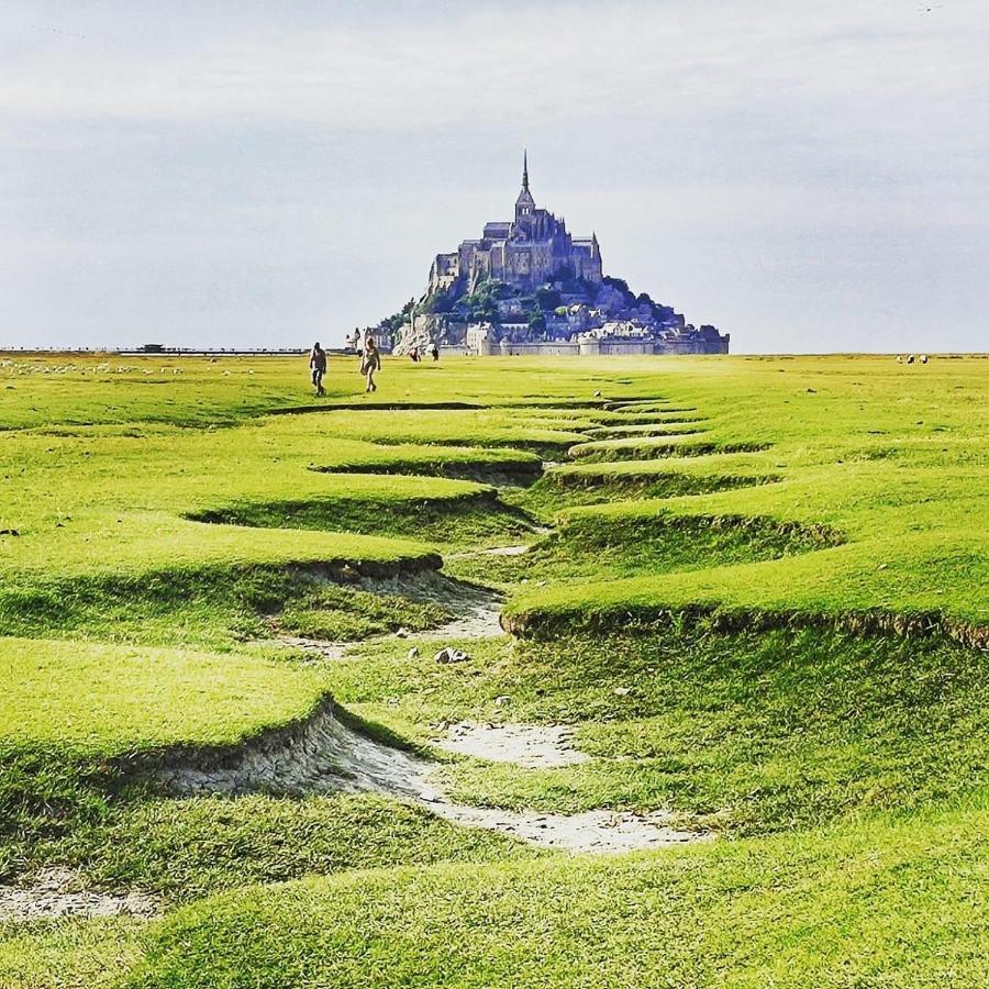 Baie Mt St Michel , Jullouville , Villa Caprice Rdc , 50 M Mer ,7 Pers , Pres Plage Dday Eksteriør billede