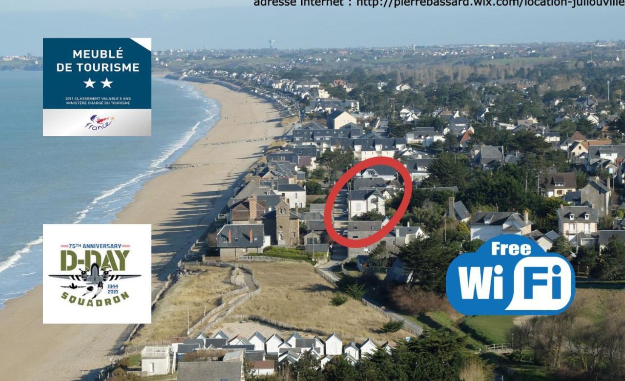 Baie Mt St Michel , Jullouville , Villa Caprice Rdc , 50 M Mer ,7 Pers , Pres Plage Dday Eksteriør billede